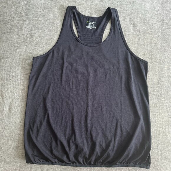 TEK GEAR DRYTEK BLACK TANKTOP ACTIVEWEAR LARGE - Picture 1 of 3